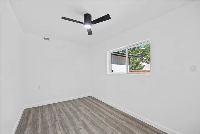 wooden floor in an empty room