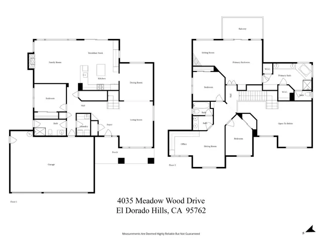 $1,025,000 | 4035 Meadow Wood Drive, El Dorado Hills, CA 95762