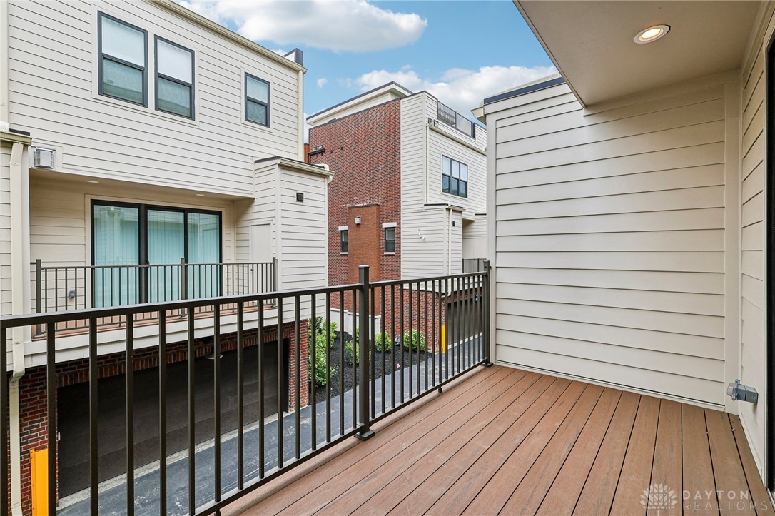 3906 Edwards Road, Unit C Cincinnati, OH 45209 - Photo 41 of 46 This outdoor space offers a private retreat with durable decking and classic railing.