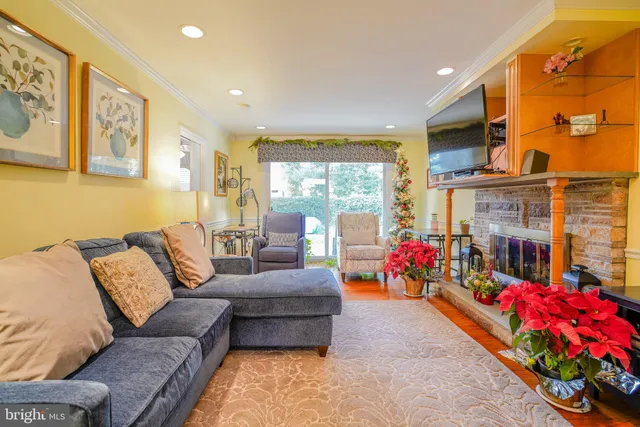 a bedroom with a bed and a table