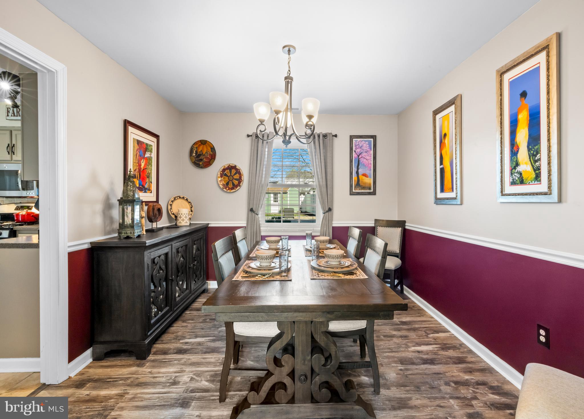 34 Borrelly Boulevard Sewell, NJ 08080 - Photo 4 of 23 a view of a dining room with furniture window and outside view