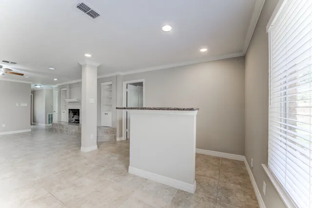 a view of empty room