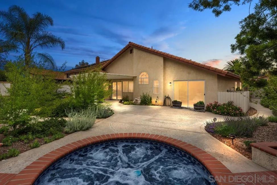 13873 Carriage Road Poway, CA 92064 - Photo 24 of 32 a view of a house with backyard and garden