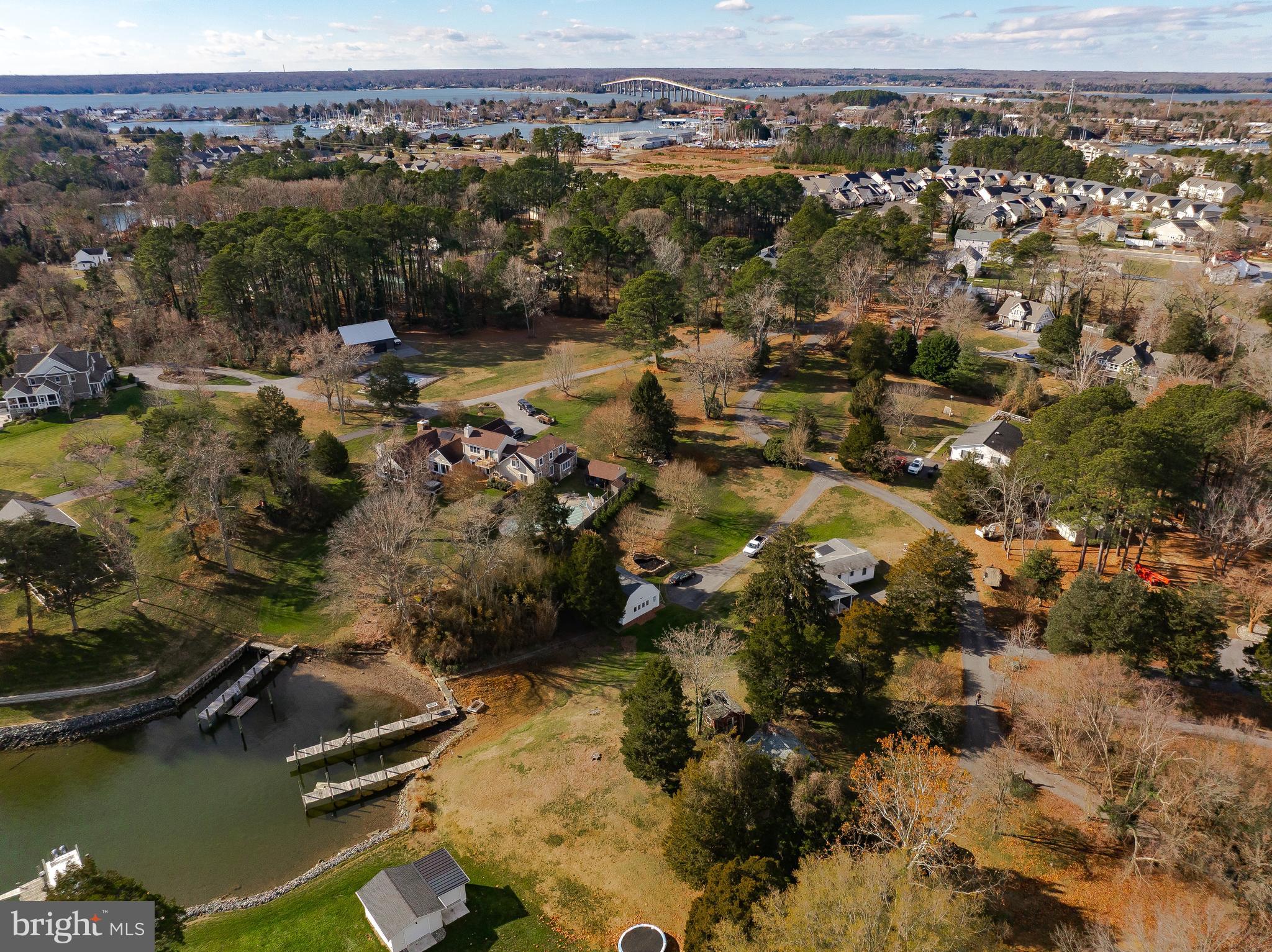 610 Rolling Hills Road Solomons, MD 20629 - Photo 24 of 33 an aerial view of residential houses with outdoor space