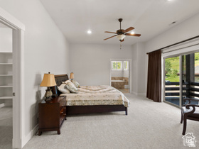 514 North Olympic Way Midway, UT 84049 - Photo 10 of 30 Spacious room featuring light-toned carpeting and recessed lighting