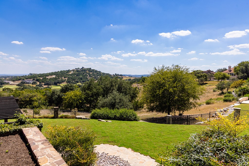 3613 Ranch View Court Kerrville, TX 78028 - Photo 4 of 41 a view of a garden with a house