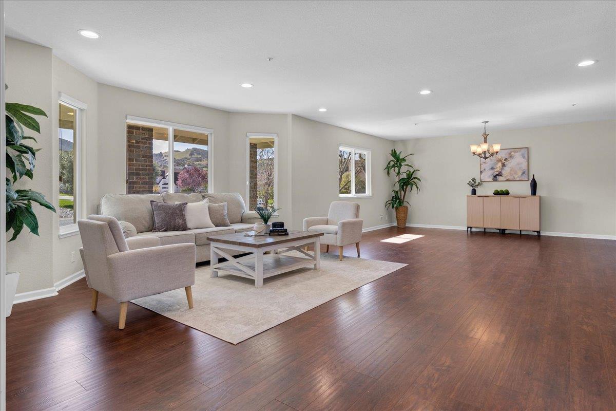 18595 Ranchito Del Rio Drive Salinas, CA 93908 - Photo 6 of 40 a living room with furniture and wooden floor