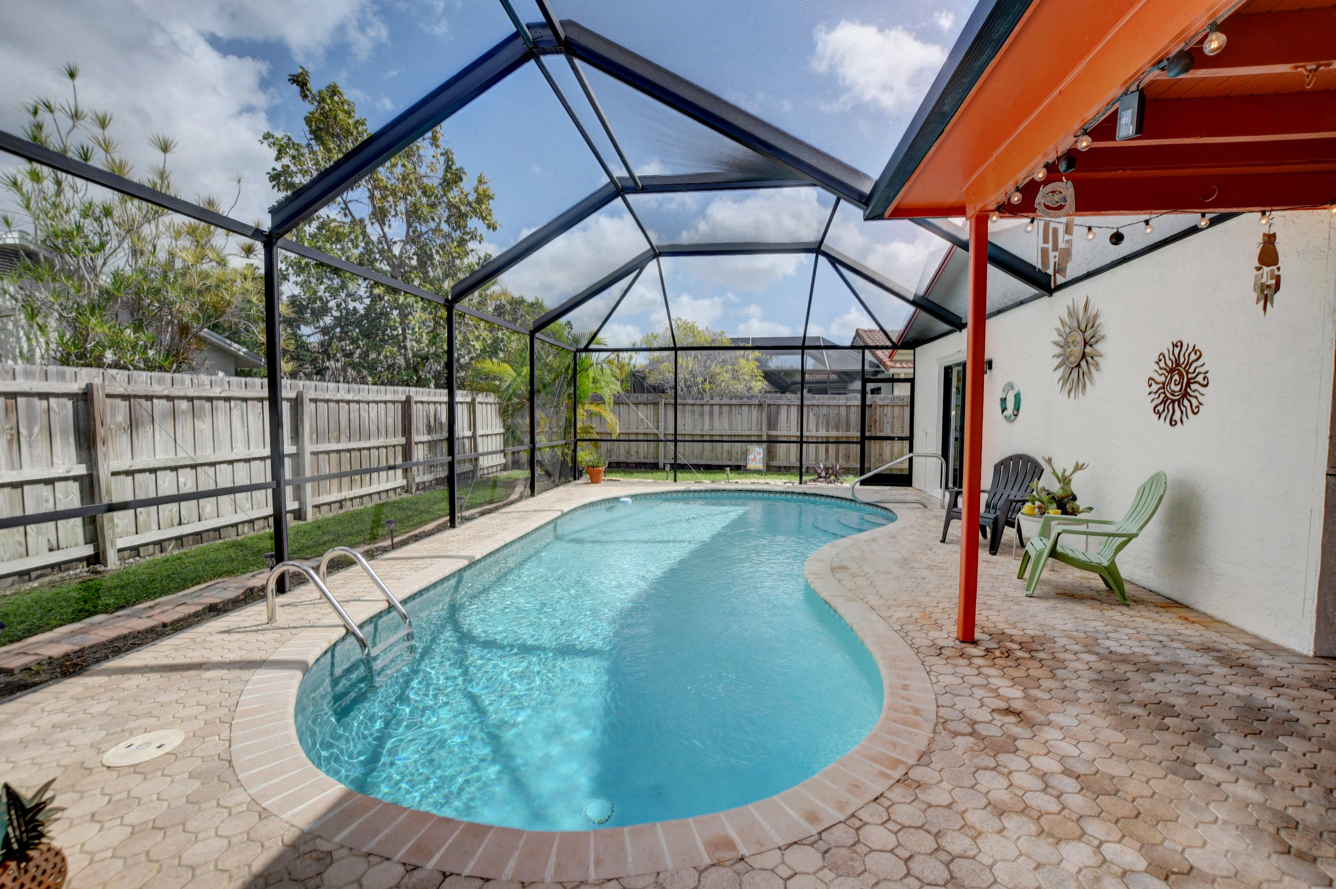22686 Southwest 9th Street Boca Raton, FL 33433 - Photo 26 of 30 Screened pool/patio