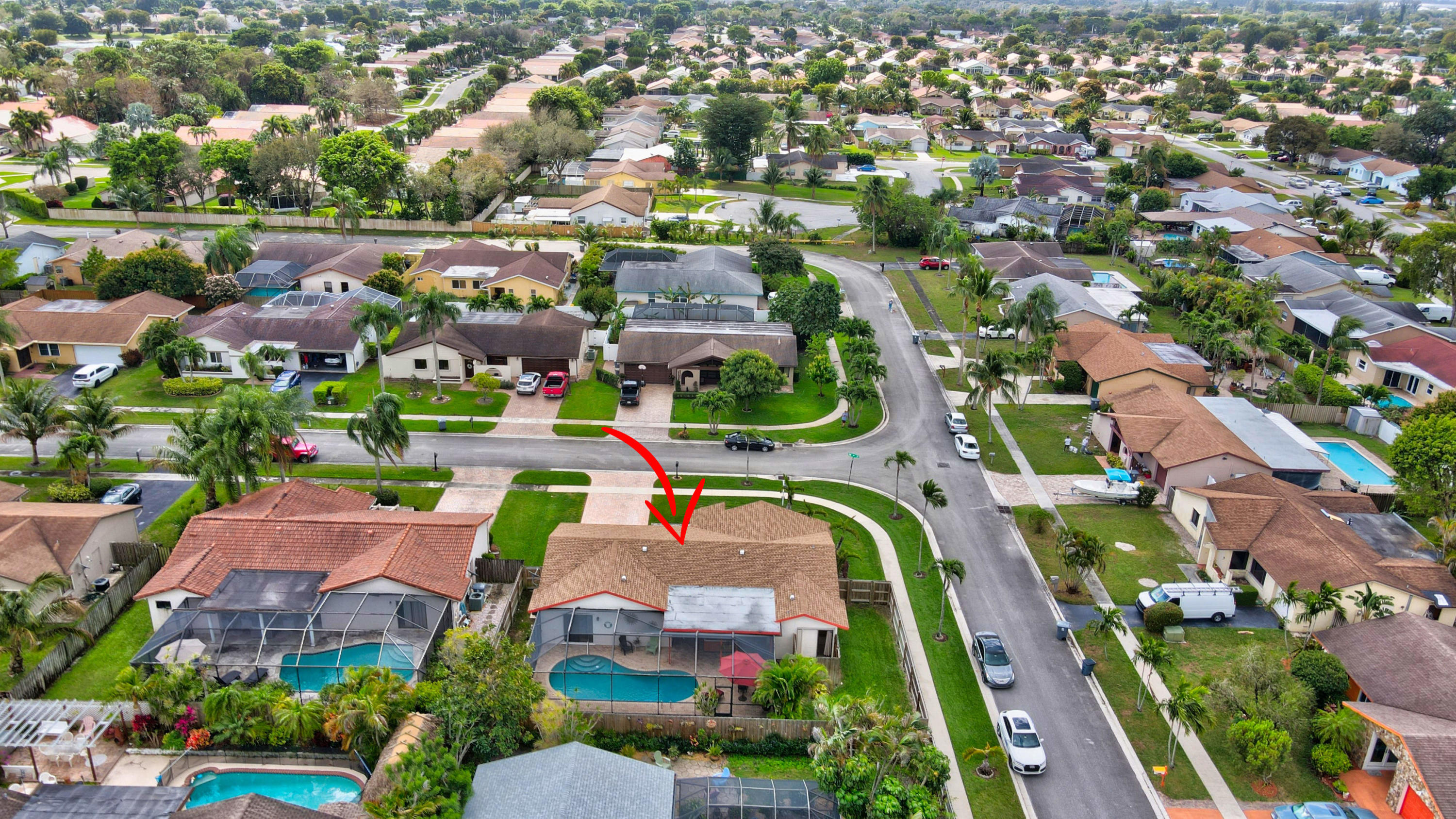 22686 Southwest 9th Street Boca Raton, FL 33433 - Photo 30 of 30 Aerial rear