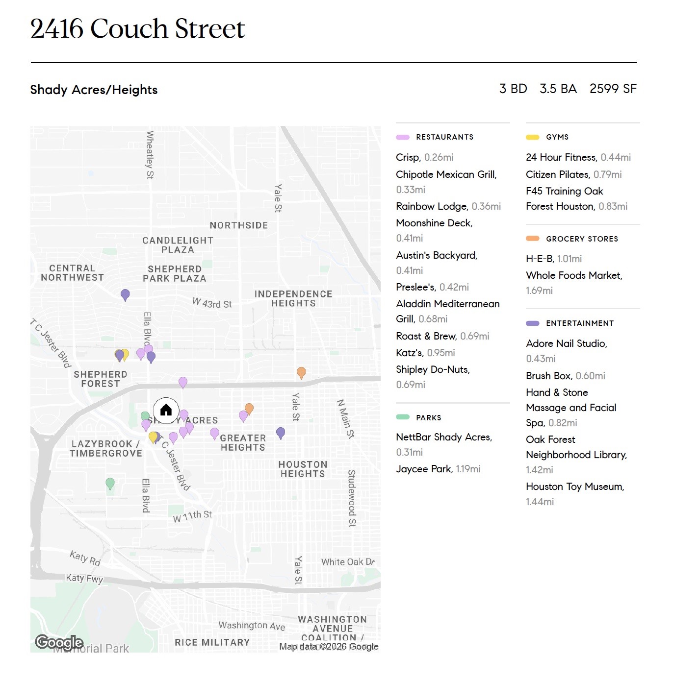 2416 Couch Street Houston, TX 77008 - Photo 33 of 34