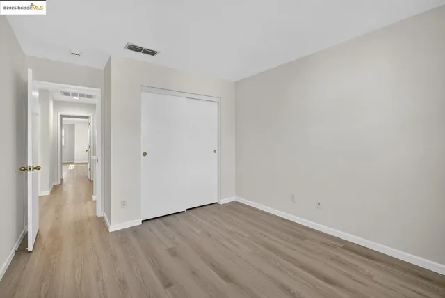 wooden floor in an empty room