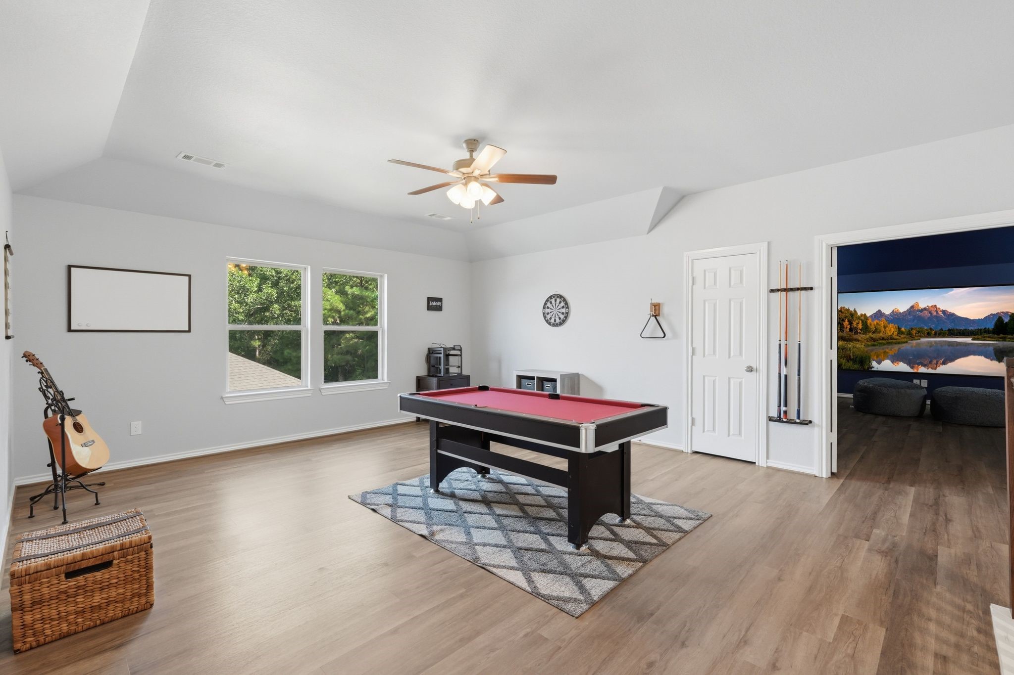 4337 Heavenly Woods Dr Spring Spring, TX 77386 - Photo 30 of 38 Game room upstairs large enough for a pool table with room to spare!