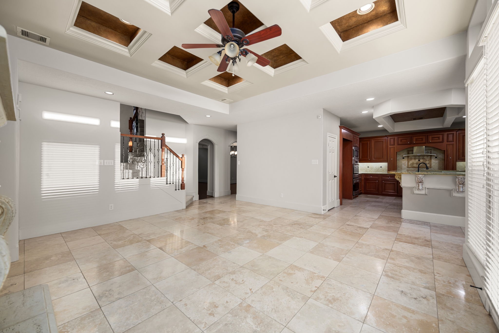 18921 Mountain Spring Drive Spring, TX 77379 - Photo 12 of 40 a view of livingroom and a kitchen