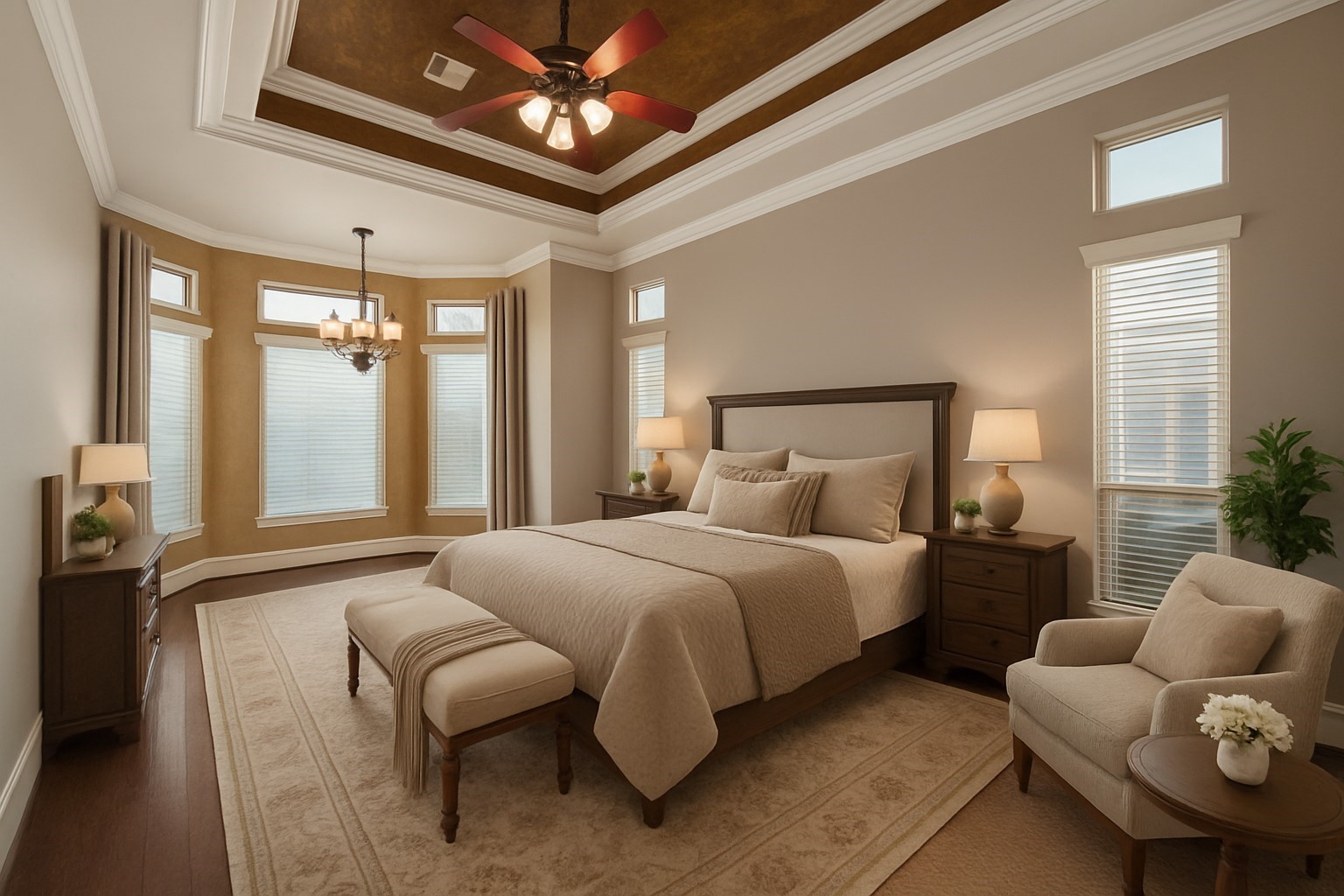 18921 Mountain Spring Drive Spring, TX 77379 - Photo 23 of 40 a bedroom with furniture and a large window