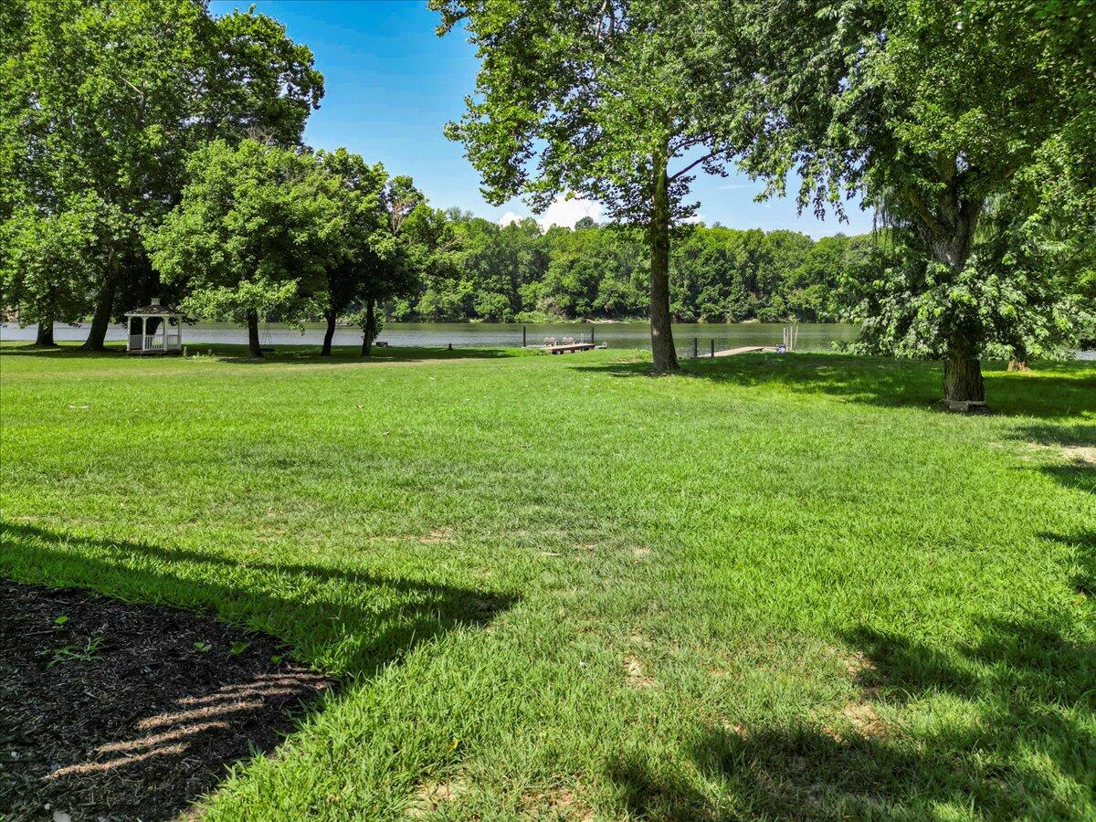 3729 Clark Road Hiwassee, VA 24347 - Photo 48 of 52 a view of grassy field with benches