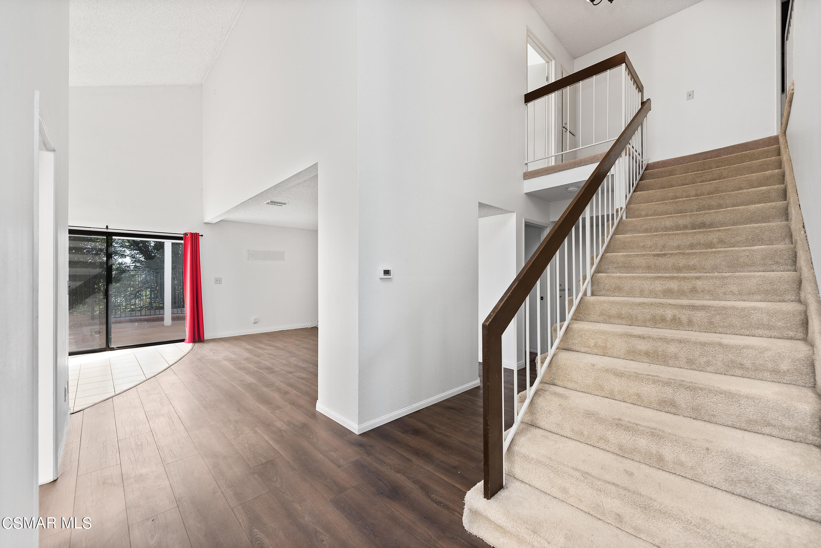 837 Hillview Circle Simi Valley, CA 93065 - Photo 18 of 42 a view of entryway and hall with wooden floor