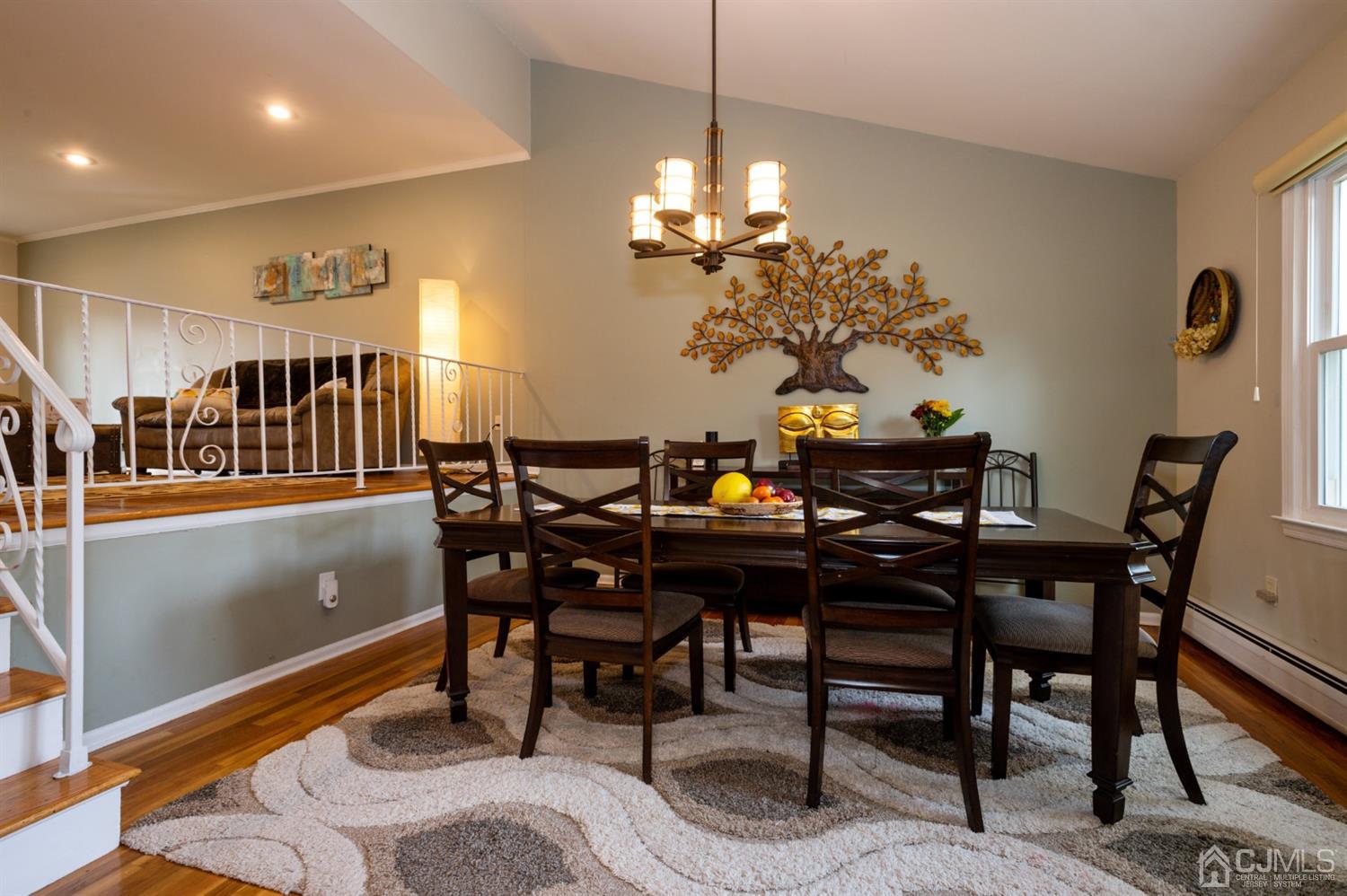 37 Lynnwood Road Edison, NJ 08820 - Photo 8 of 20 a view of a dining room with furniture and chandelier