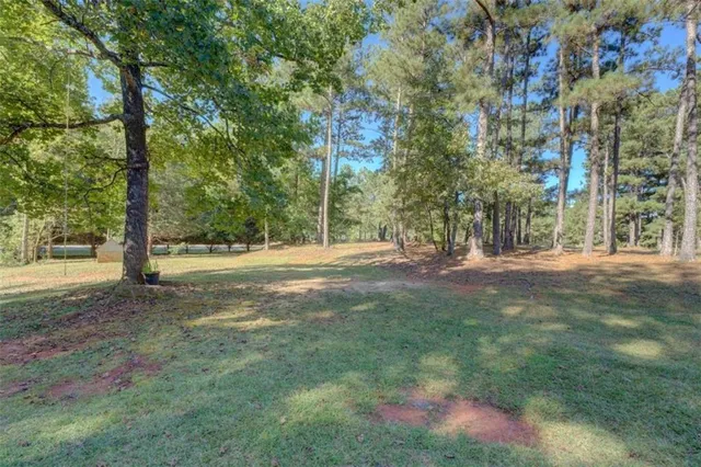 a view of outdoor space with trees