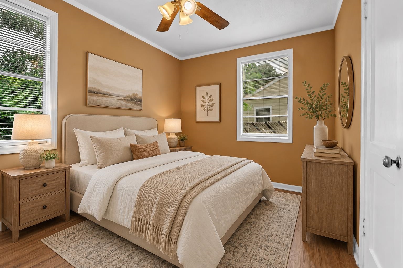 3186 Alta Road Memphis, TN 38109 - Photo 14 of 17 a bedroom with a large bed and a window
