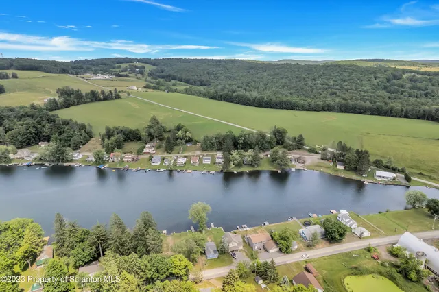 an aerial view of ocean residential house with outdoor space