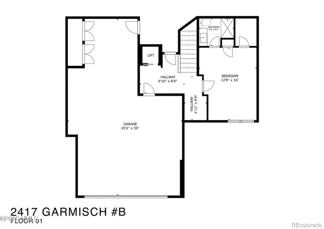 a picture of a floor plan