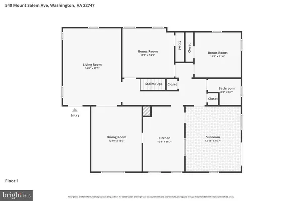 $899,000 | 540 Mt Salem Avenue, Washington, VA 22747