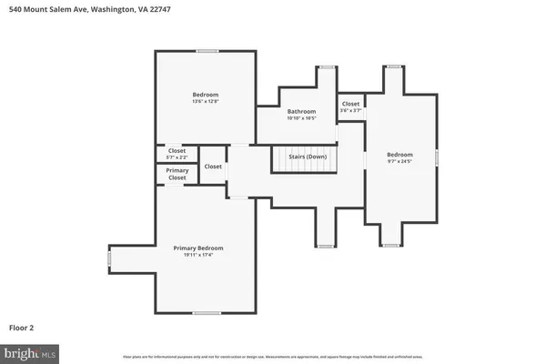 $899,000 | 540 Mt Salem Avenue, Washington, VA 22747