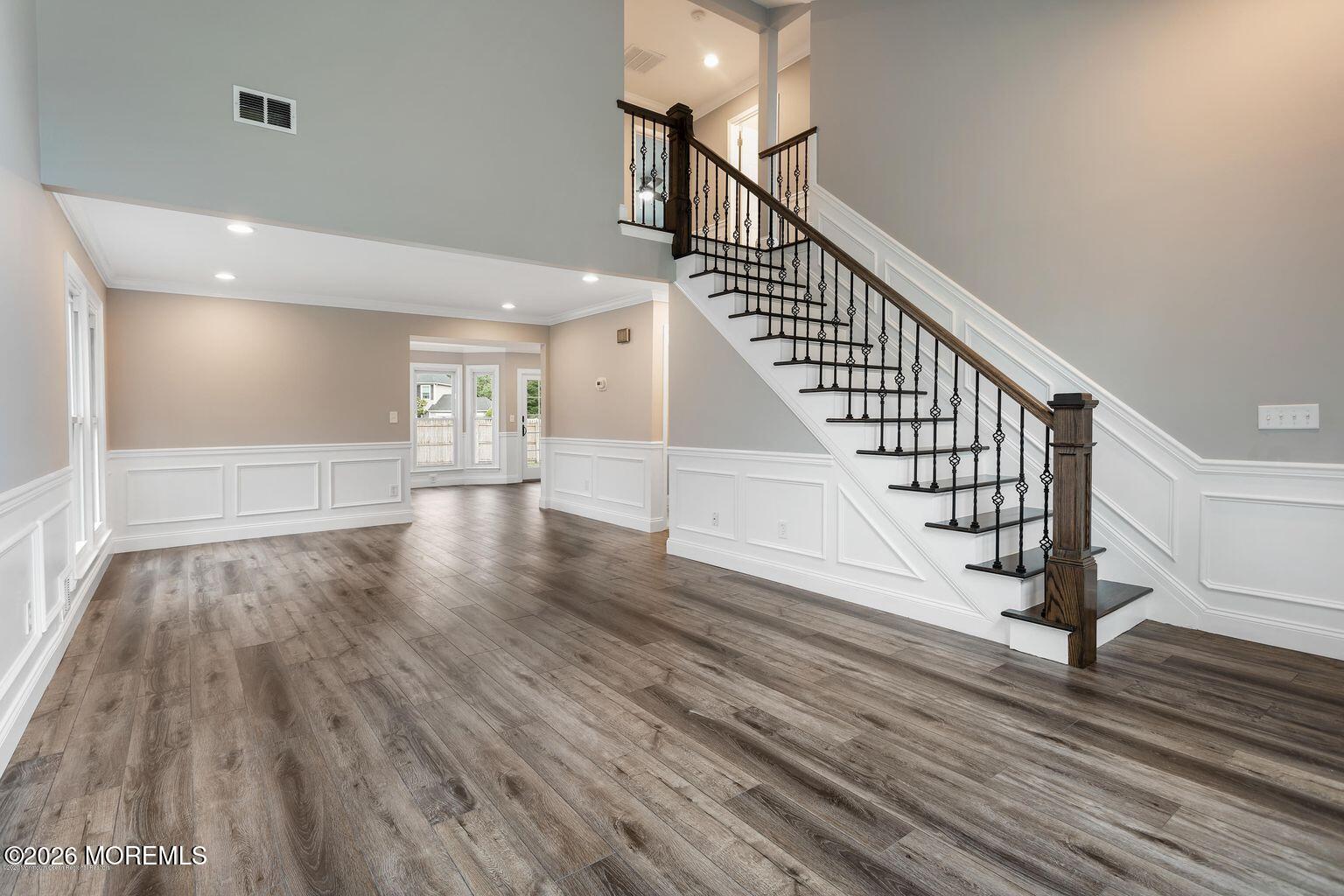 23 Sami Drive Howell, NJ 07731 - Photo 2 of 26 a view of entryway and hall with wooden floor