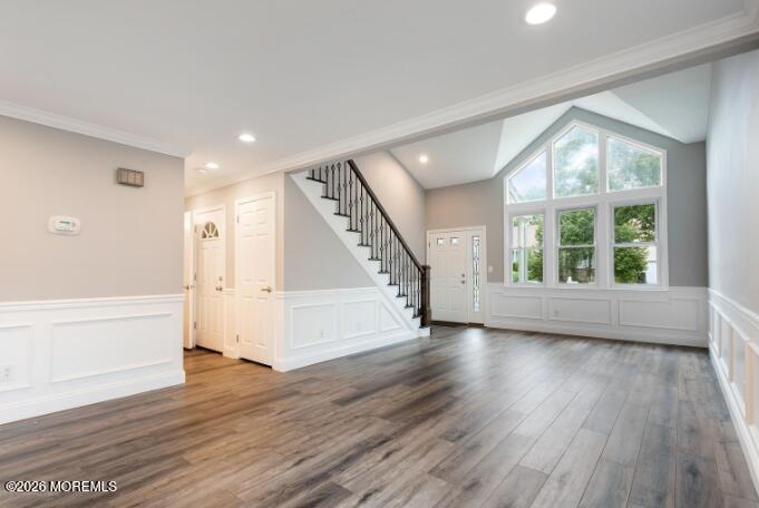 23 Sami Drive Howell, NJ 07731 - Photo 4 of 26 wooden floor in an empty room with a window