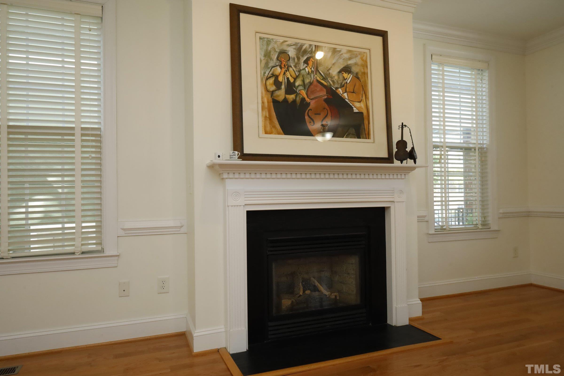 1138 Haynes Street Raleigh, NC 27604 - Photo 10 of 55 a view of a livingroom with a fireplace
