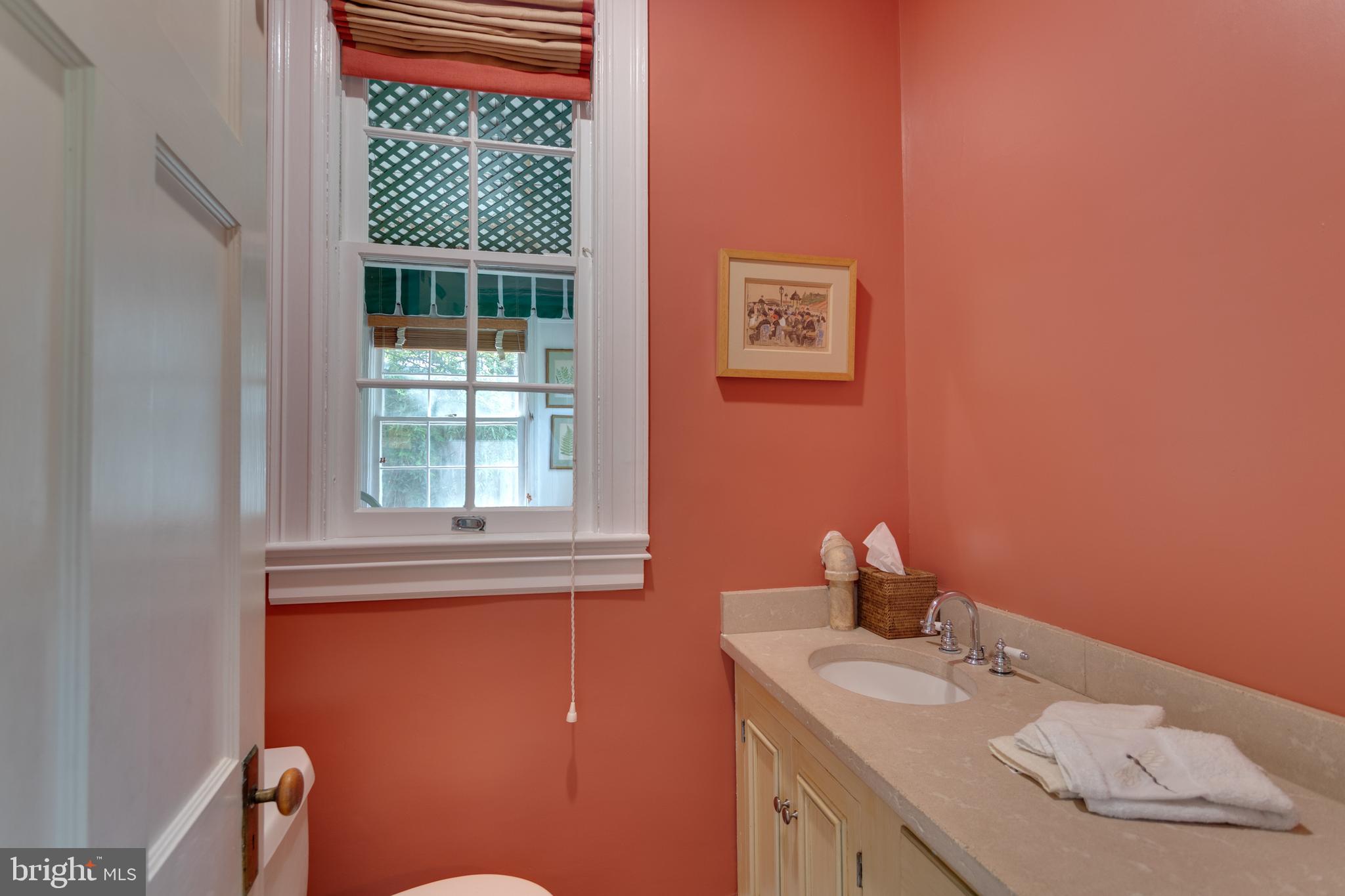 206 North View Terrace Alexandria, VA 22301 - Photo 9 of 37 a bathroom with a sink and a mirror