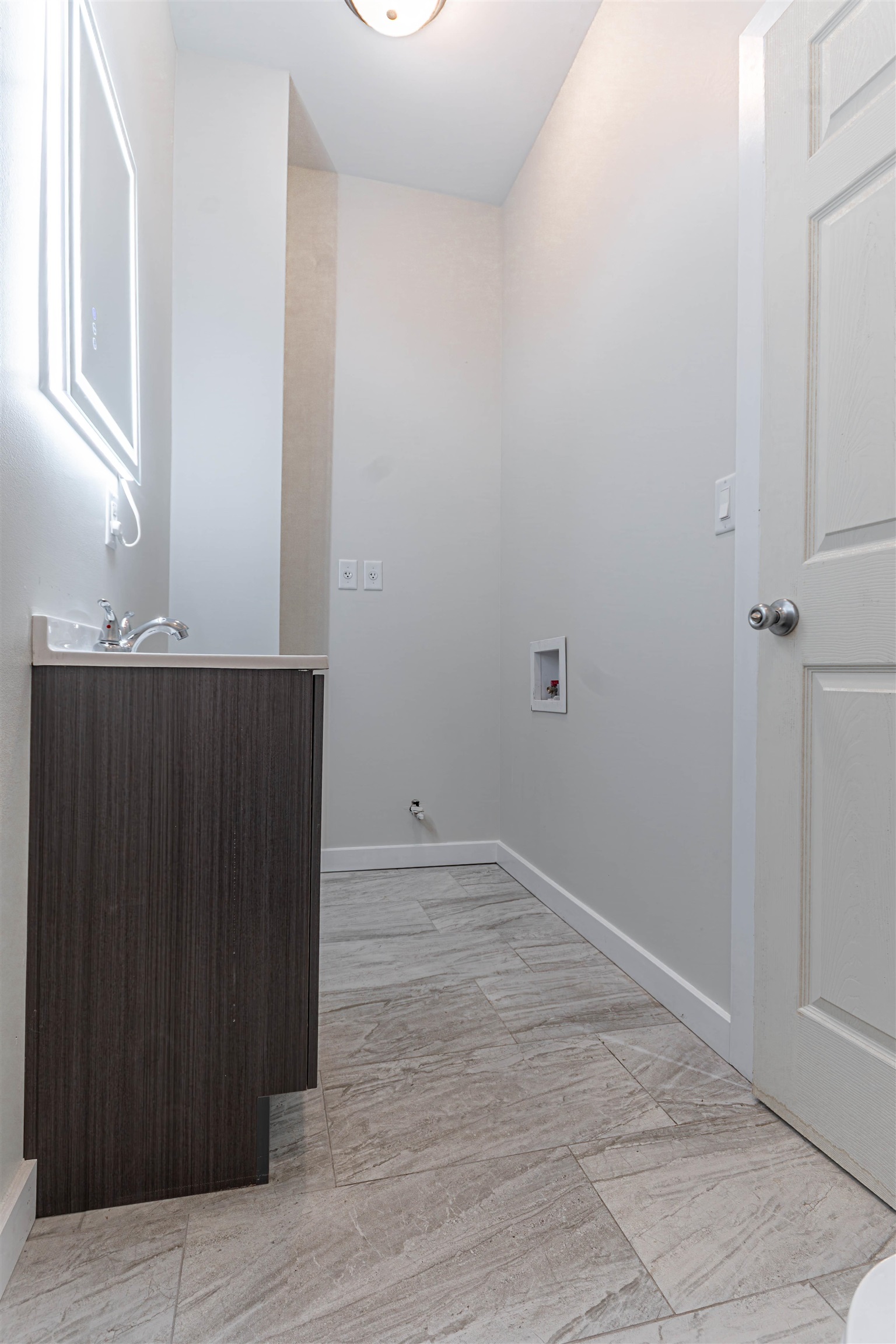 407 Allen Street Belvidere, IL 61008 - Photo 18 of 32 a view of a kitchen with wooden floor