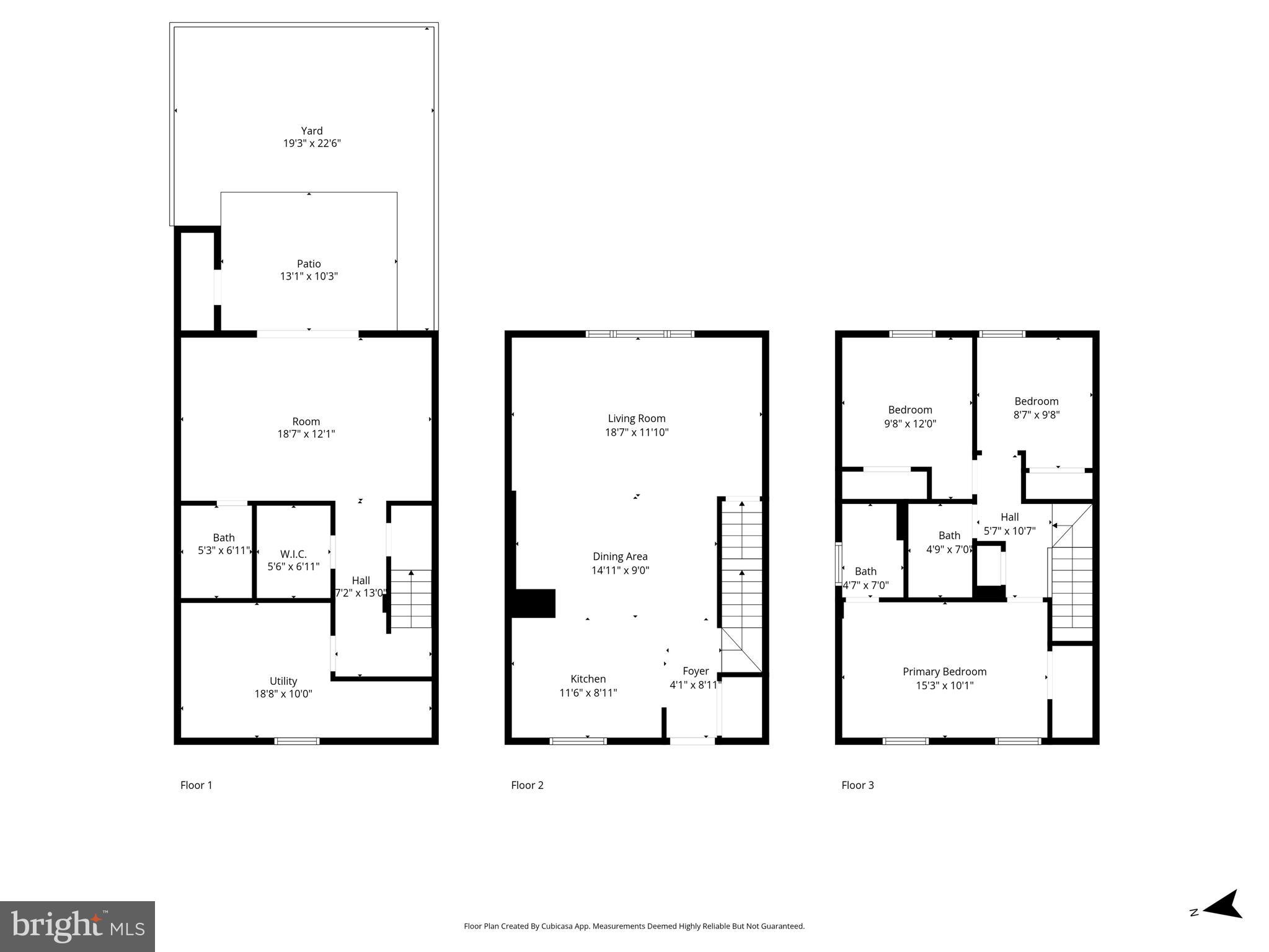6611 Burlington Place Springfield, VA 22152 - Photo 41 of 41 a picture of a floor plan