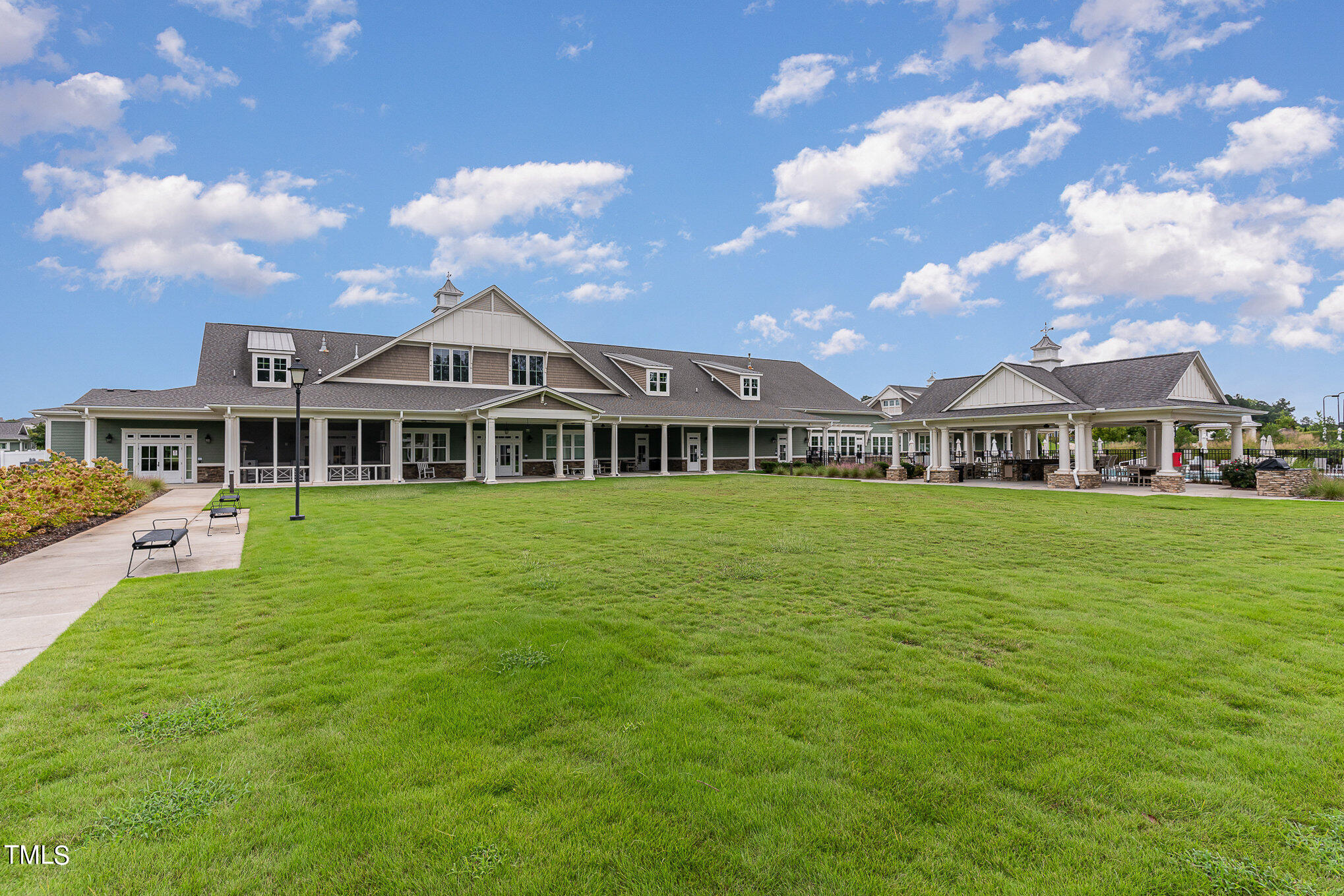 1308 Atticus Way Durham, NC 27703 - Photo 31 of 40 a front view of a house with a garden