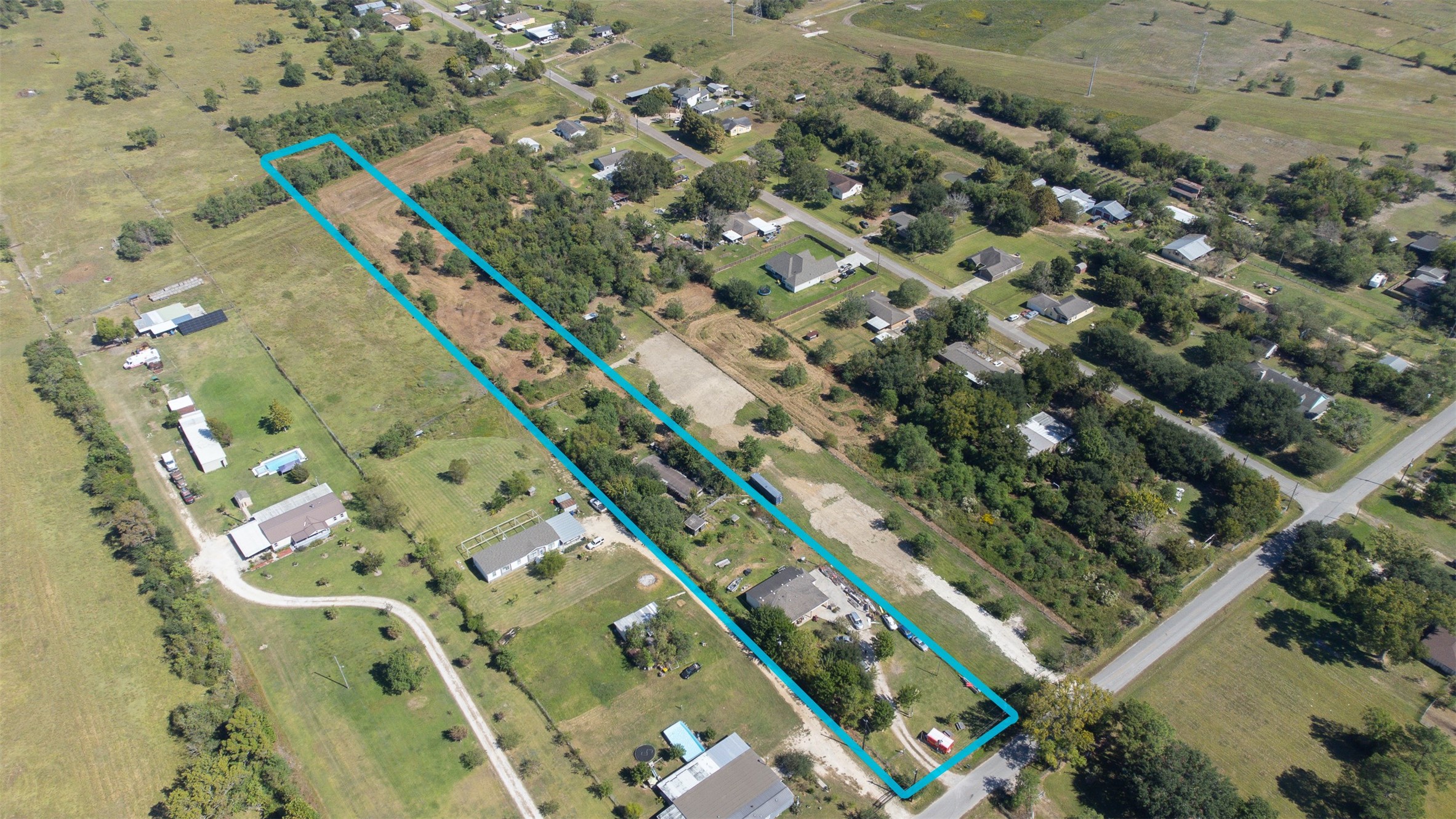 3805 Danek Road Crosby, TX 77532 - Photo 6 of 13 an aerial view of a residential houses with outdoor space