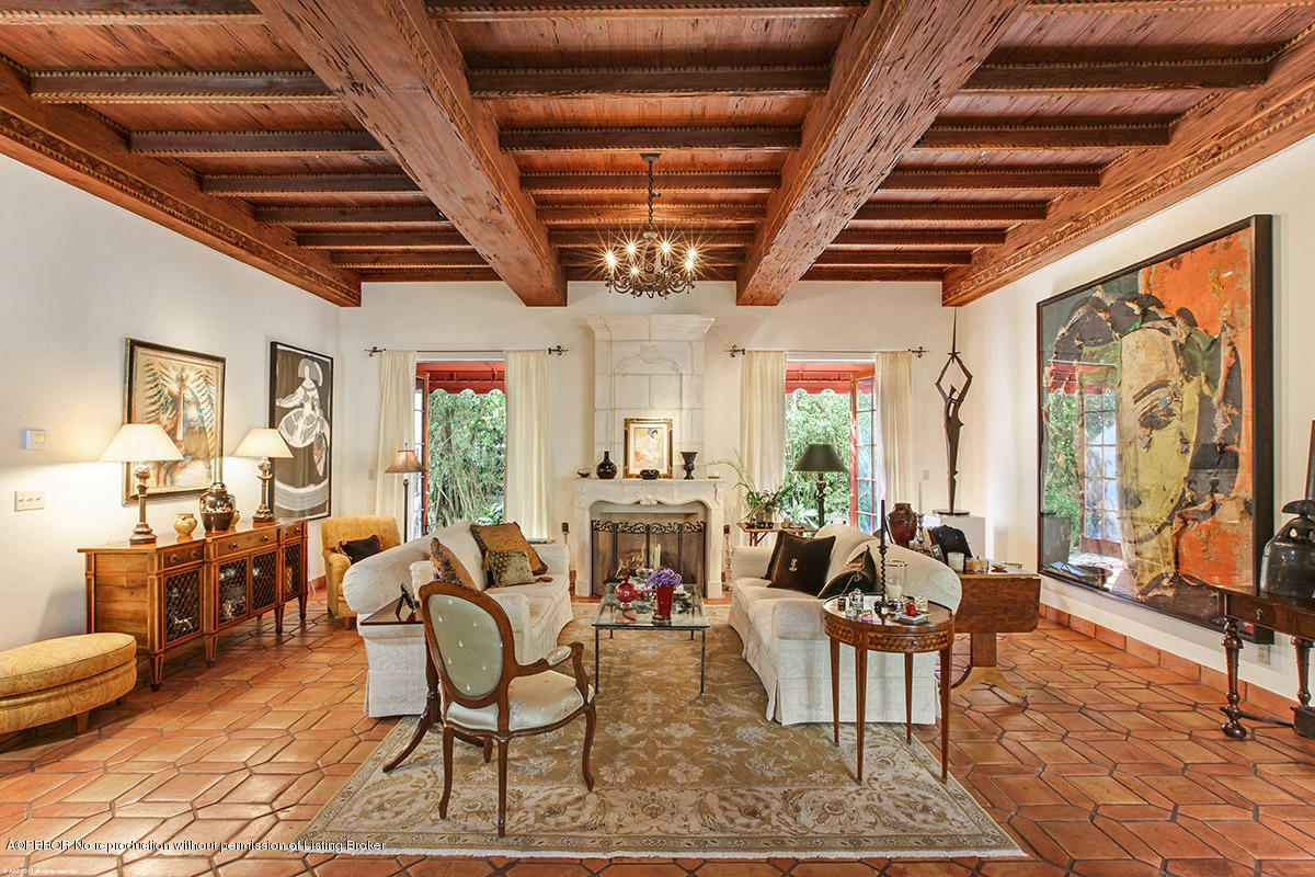 1 Golfview Road Palm Beach, FL 33480 - Photo 8 of 38 a living room with furniture or couches and a large window with garden view