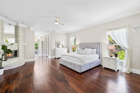 a view of a house with swimming pool