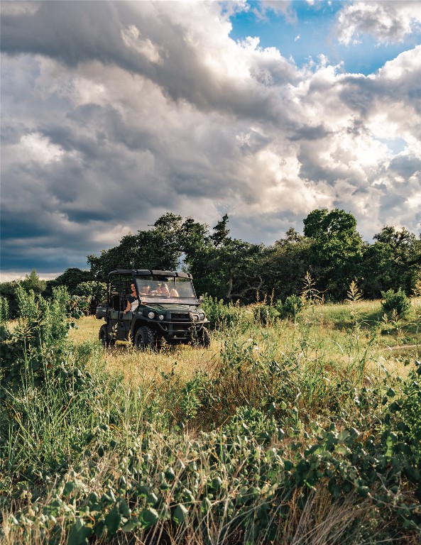 17650 Hamilton Pool Road Austin, TX 78738 - Photo 3 of 26 a backyard of a house with table and chairs