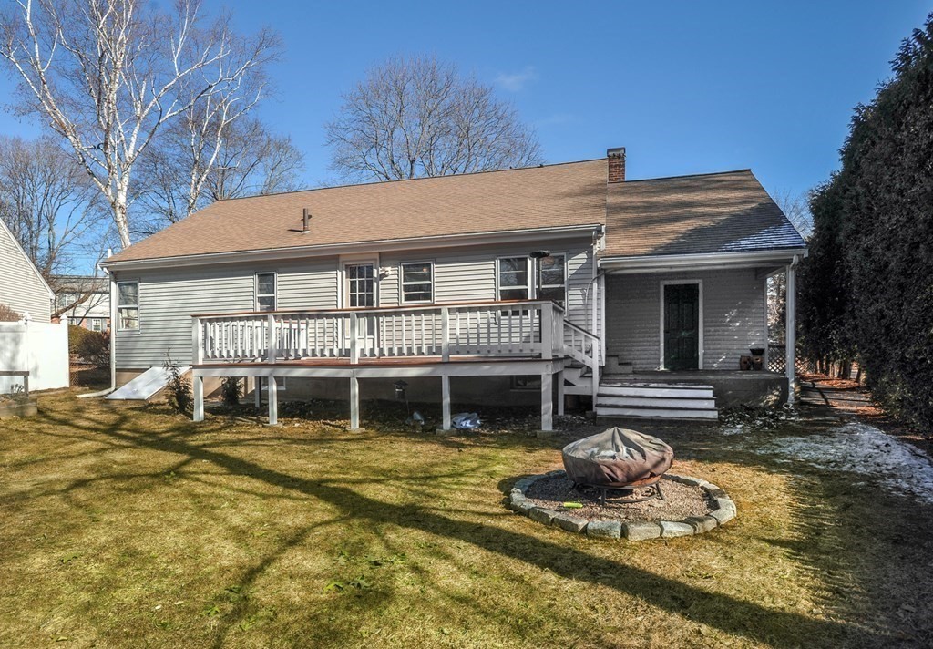 7 Spring Street Weymouth, MA 02188 - Photo 14 of 18 a house view with a seating space and garden view