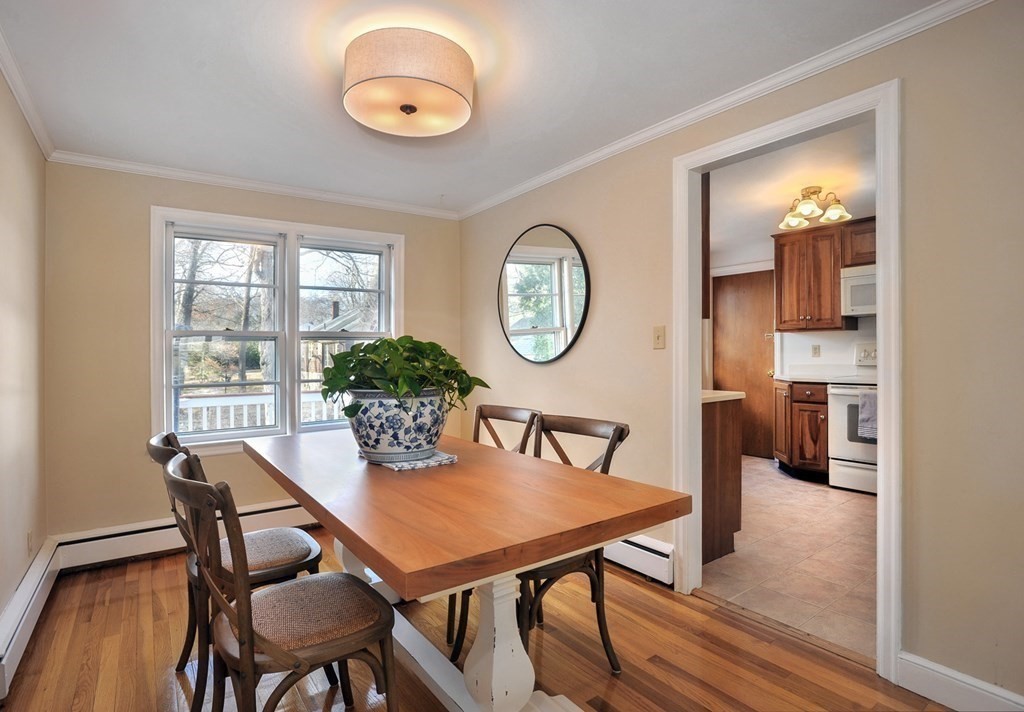 7 Spring Street Weymouth, MA 02188 - Photo 5 of 18 a view of a dining room with furniture and a large window