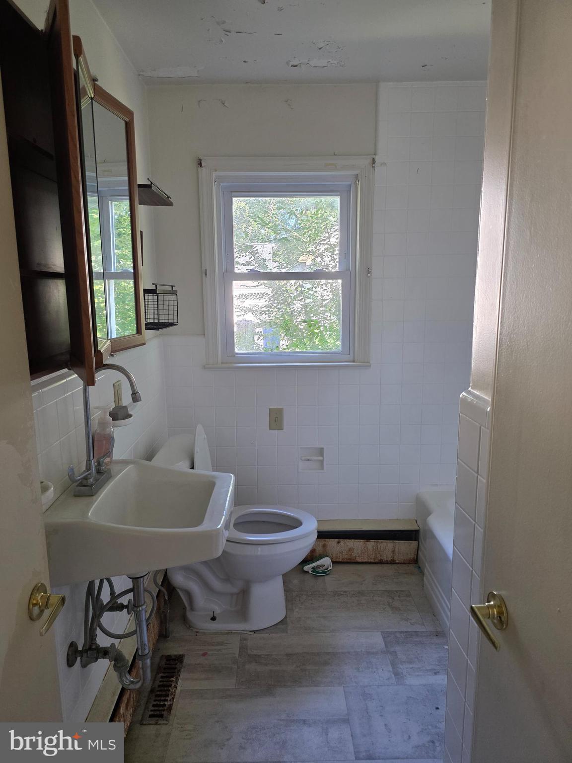 706 East Division Street Dover, DE 19901 - Photo 16 of 16 a bathroom with a sink a toilet and a mirror