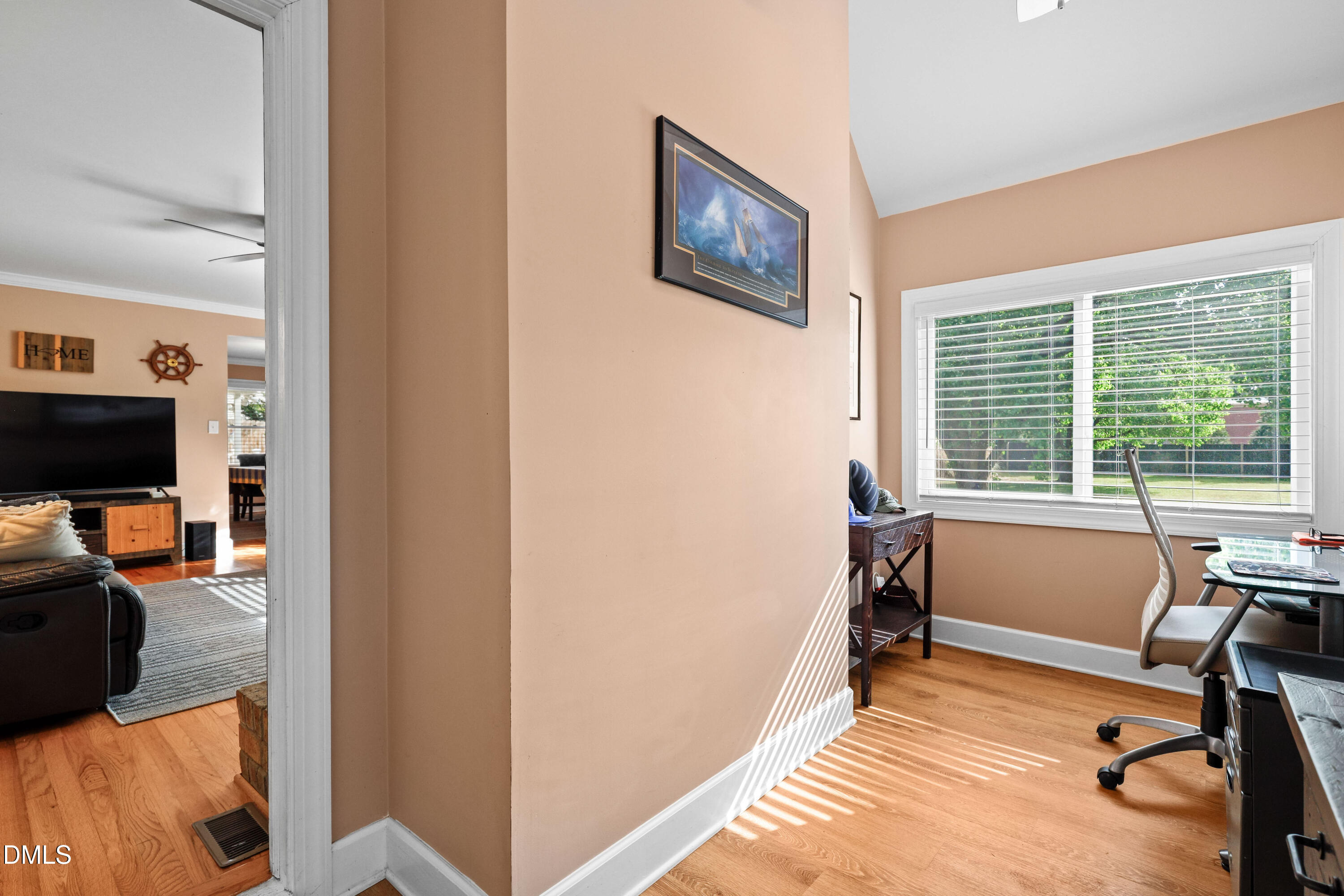 1491 Farrington Point Road Chapel Hill, NC 27517 - Photo 22 of 52 a view of a livingroom with workspace and a window