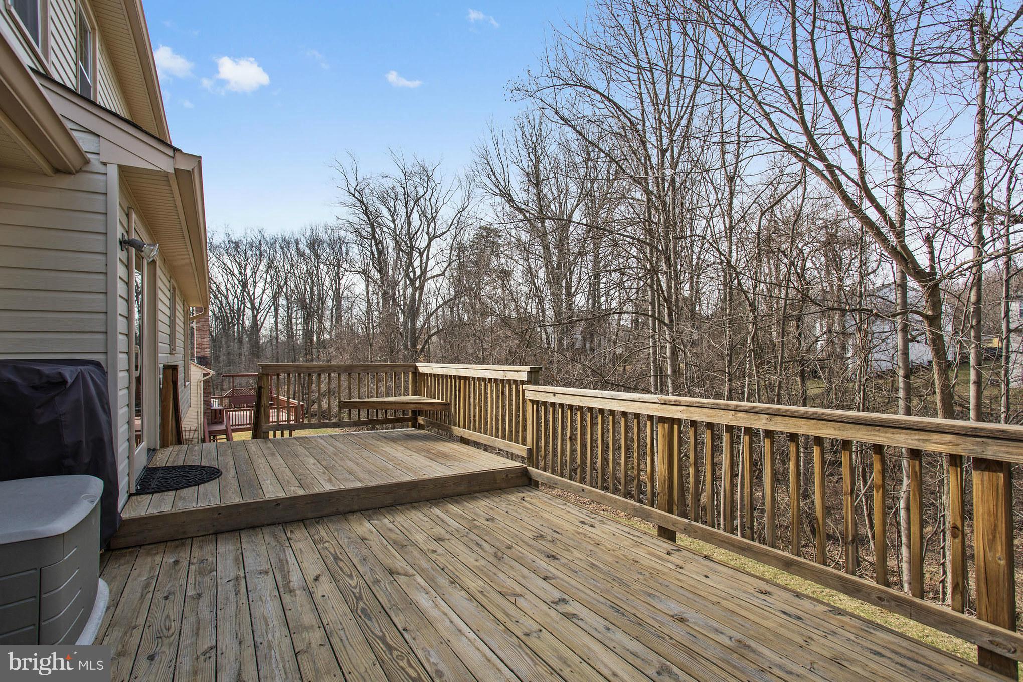 2024 Merrifields Drive Silver Spring, MD 20906 - Photo 28 of 30 Deck with stairs to the backyard