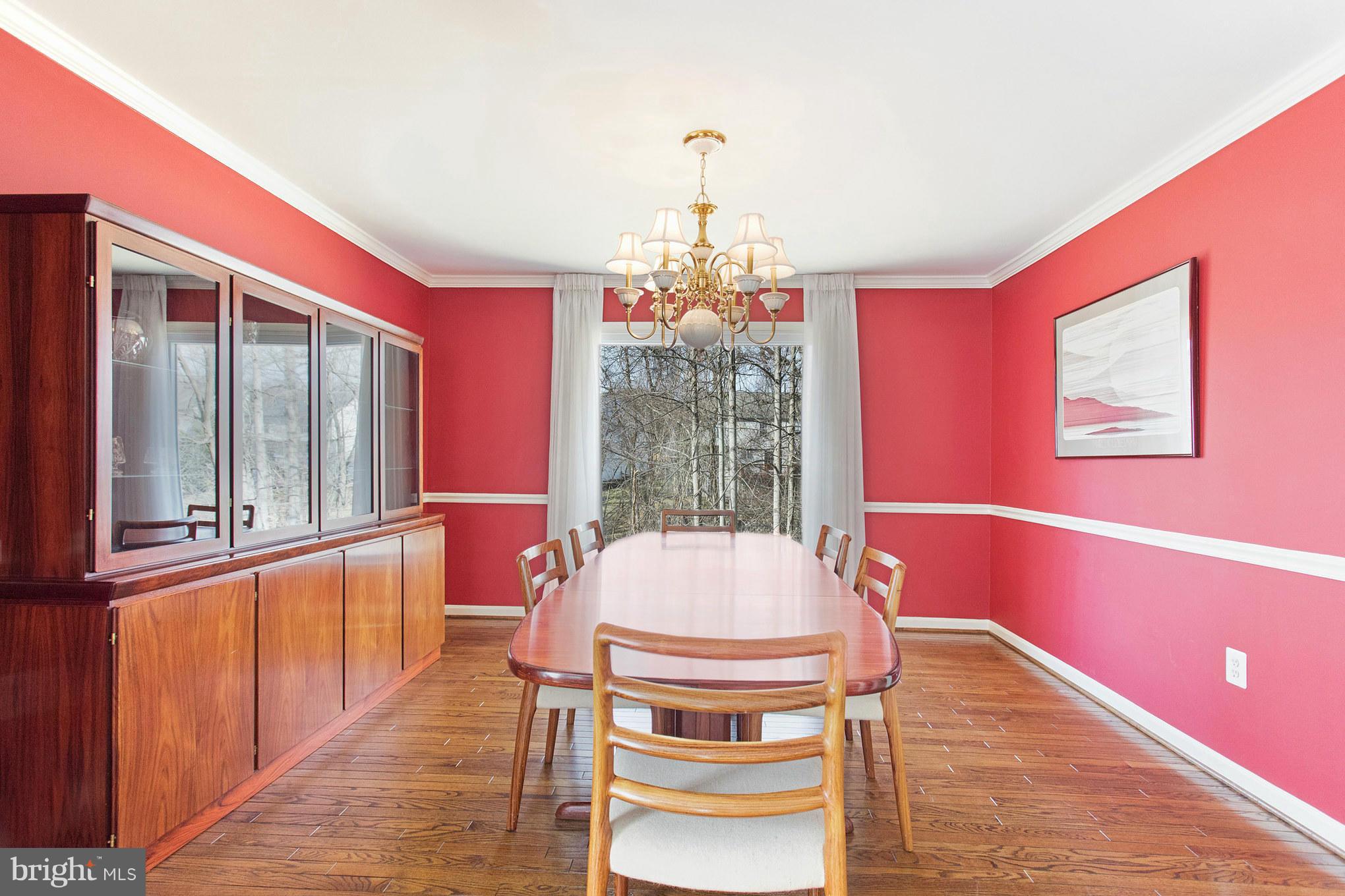 2024 Merrifields Drive Silver Spring, MD 20906 - Photo 6 of 30 Dining room with window overlooking trees