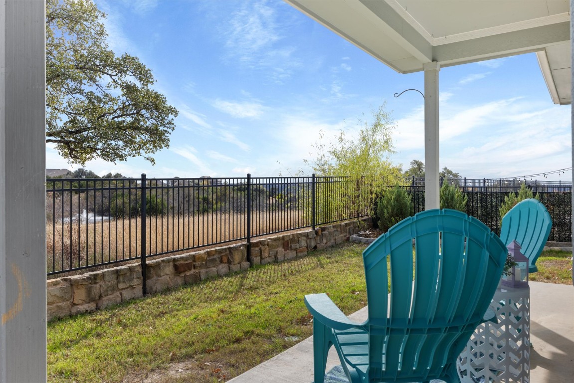 316 Montauk Loop Georgetown, TX 78628 - Photo 22 of 32 Fenced backyard with a patio area