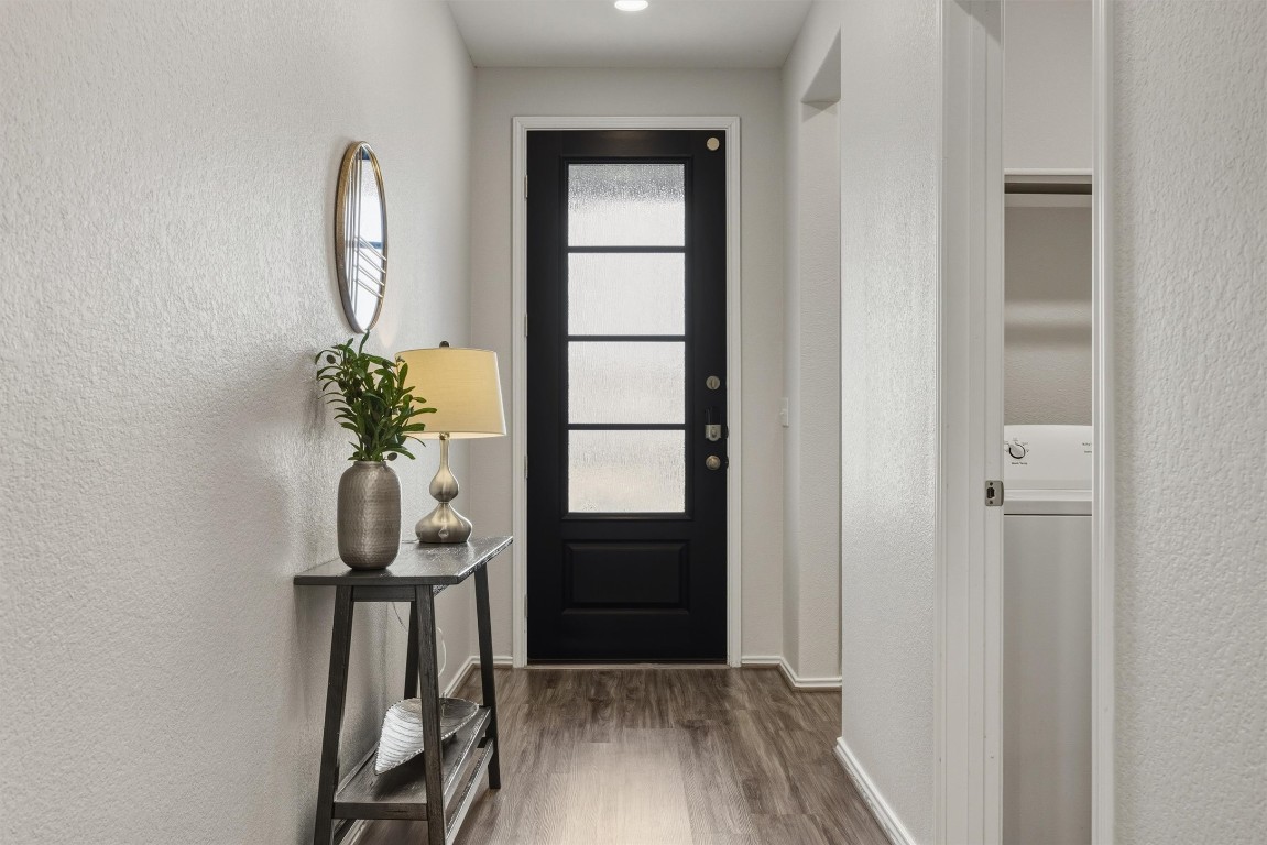 316 Montauk Loop Georgetown, TX 78628 - Photo 3 of 32 Entryway with easy access to laundry room