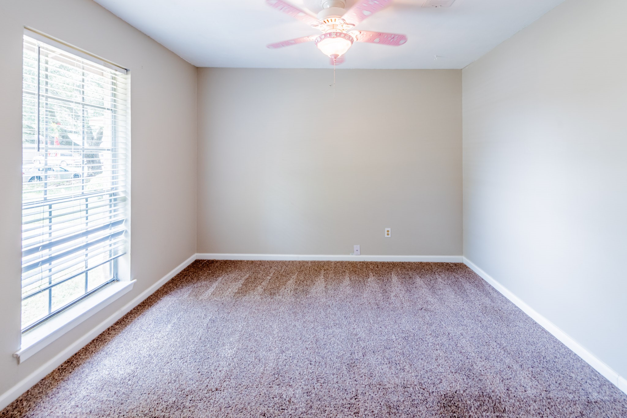 10823 Overlea Drive Houston, TX 77089 - Photo 20 of 36 wooden floor in an empty room with a window