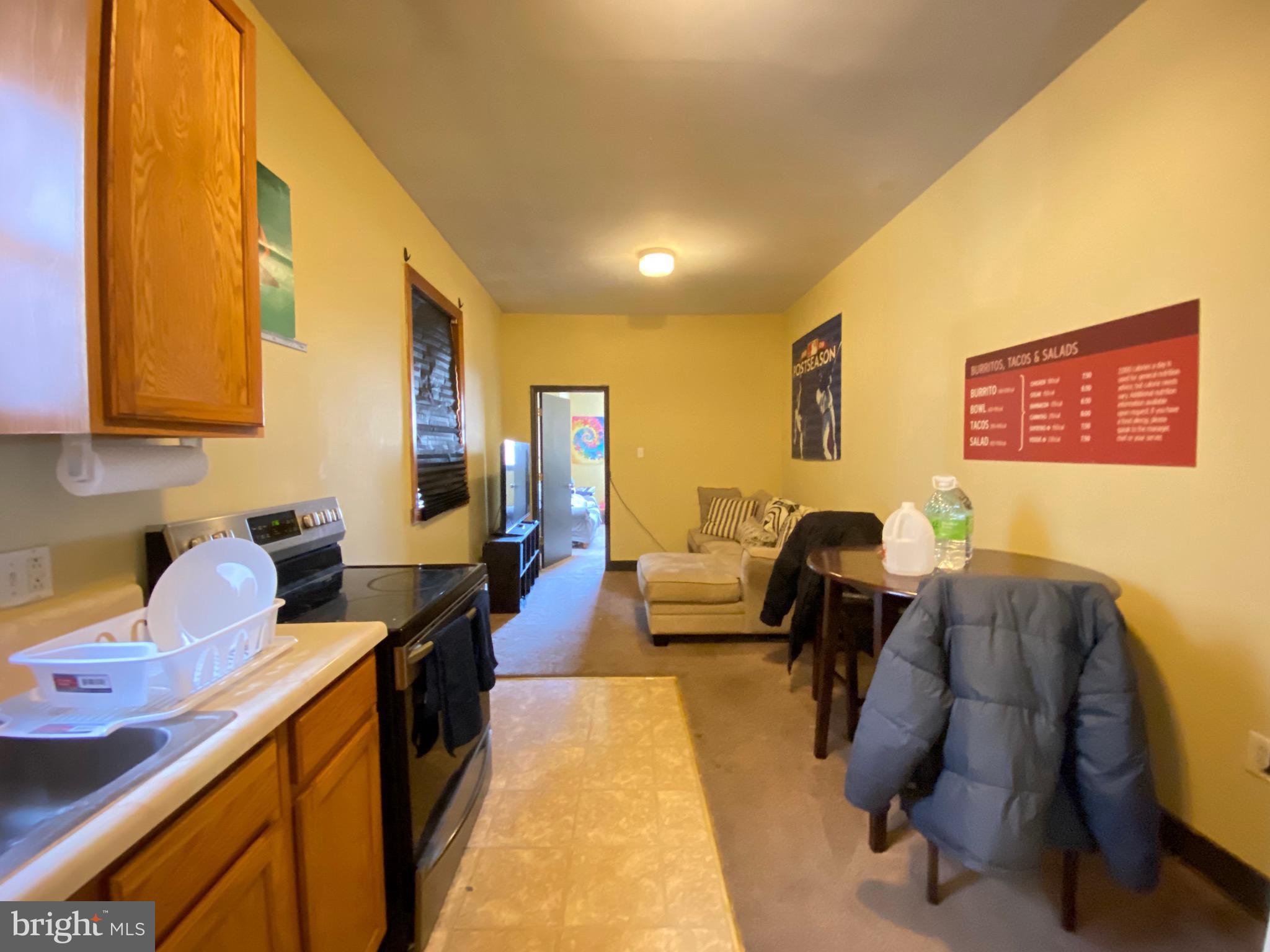 1435 West Norris Street, Unit B Philadelphia, PA 19121 - Photo 7 of 24 a living room with furniture flowerpot and wooden floor