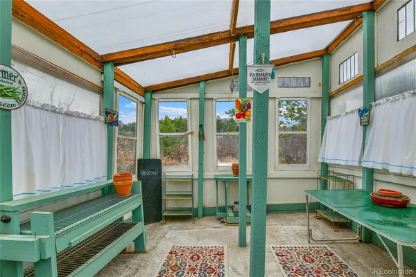 a view of front door