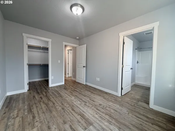 wooden floor in an empty room